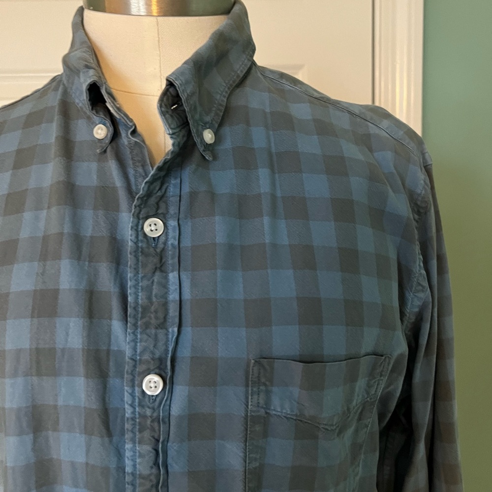 Sun washed garment dyed Oxford by Jcrew